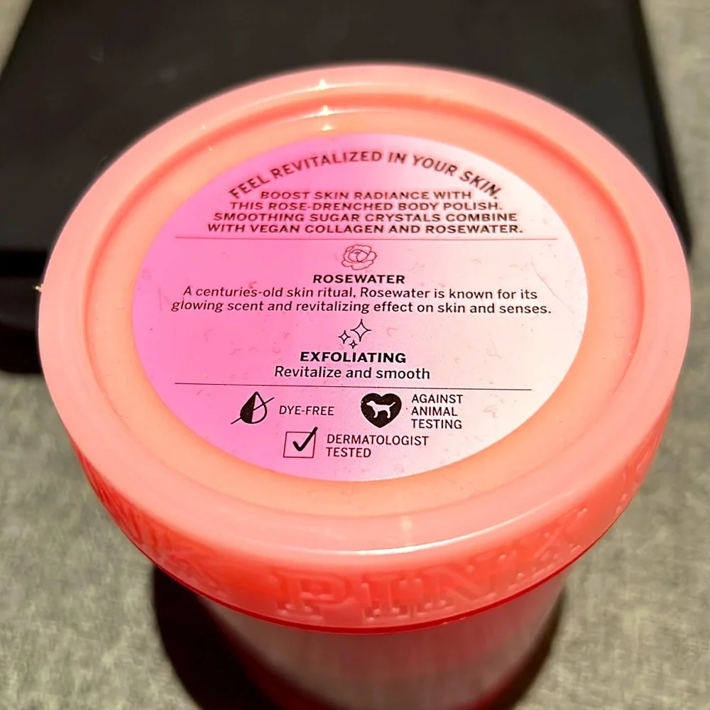 Victoria’s Secret PINK Rosewater Scrub - Picture 2 of 2
